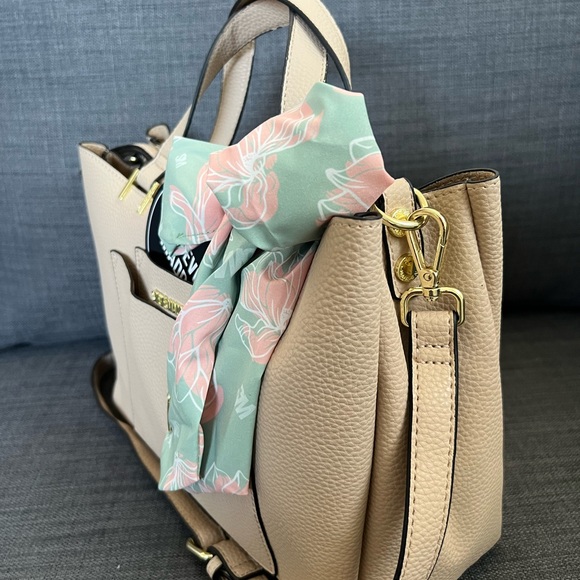 NWT STEVE MADDEN SATCHEL HANDBAG AND CLUTCH - Picture 4 of 10